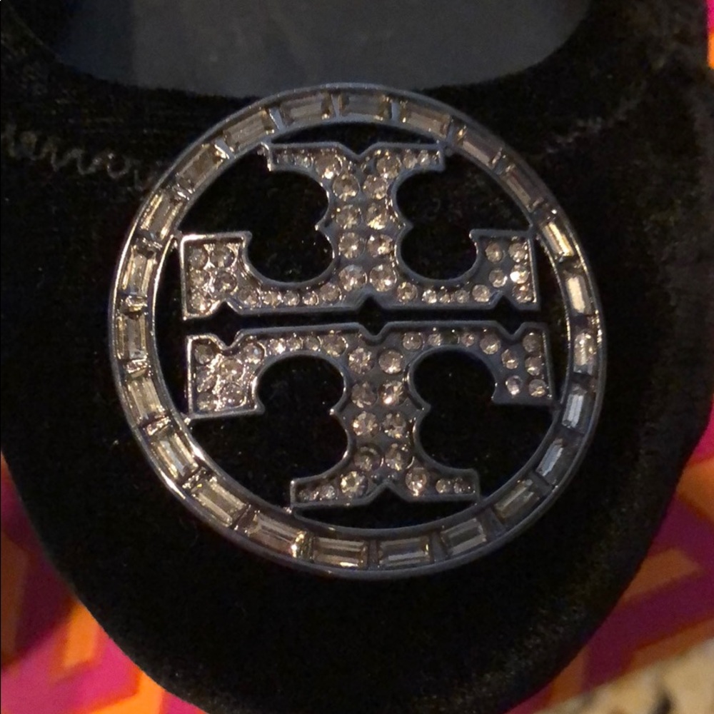 Tory Burch velvet bling flats ! - Picture 5 of 5